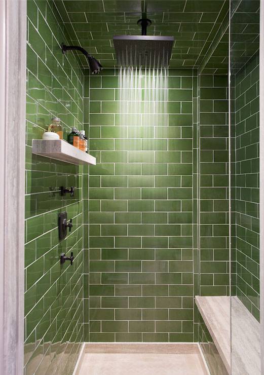 Bathroom tile shower
