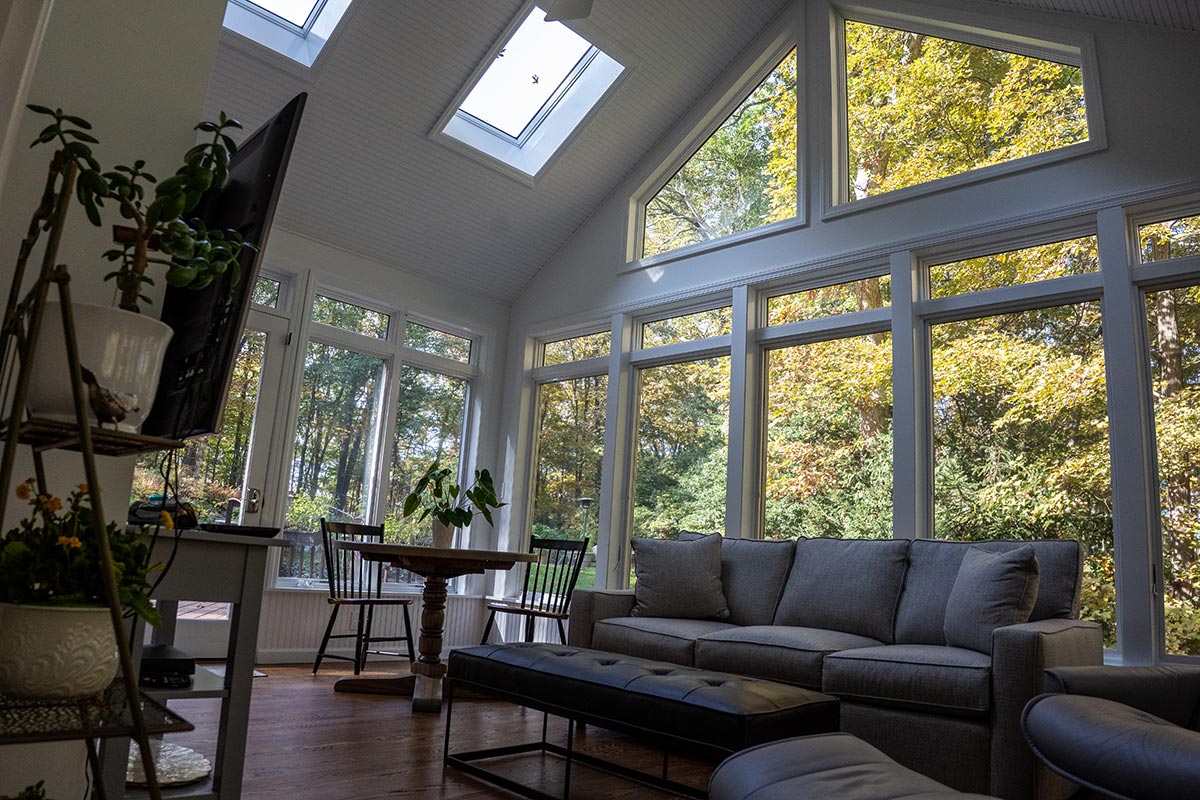 Four-season room addition